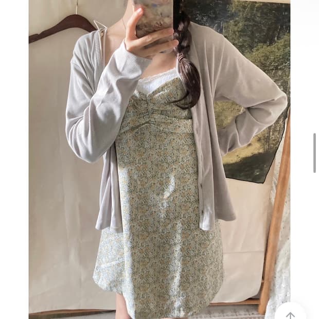 오브선셋 쁘띠 셔링 미니원피스
