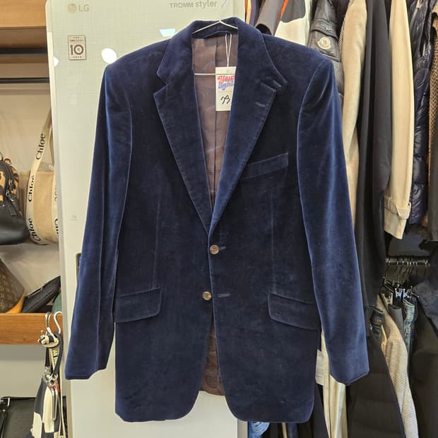 [쿨거환영]폴 스미스 런던 네이비 벨벳 블레이저/재킷