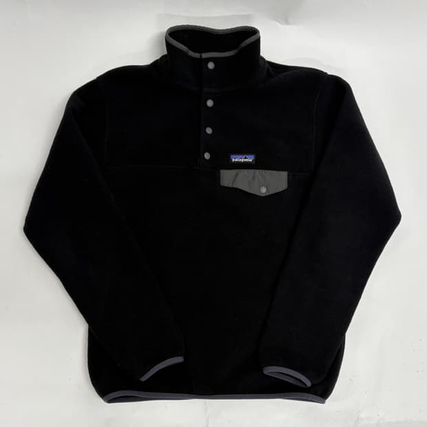 빈티지 파타고니아 신칠라스냅티 블랙 우먼즈S