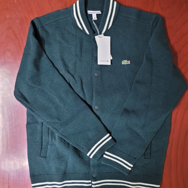 라코스테  바시티 가디건 자켓
