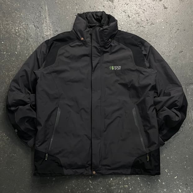 100 코오롱스포츠 내피 경량패딩 고어텍스 바람막이