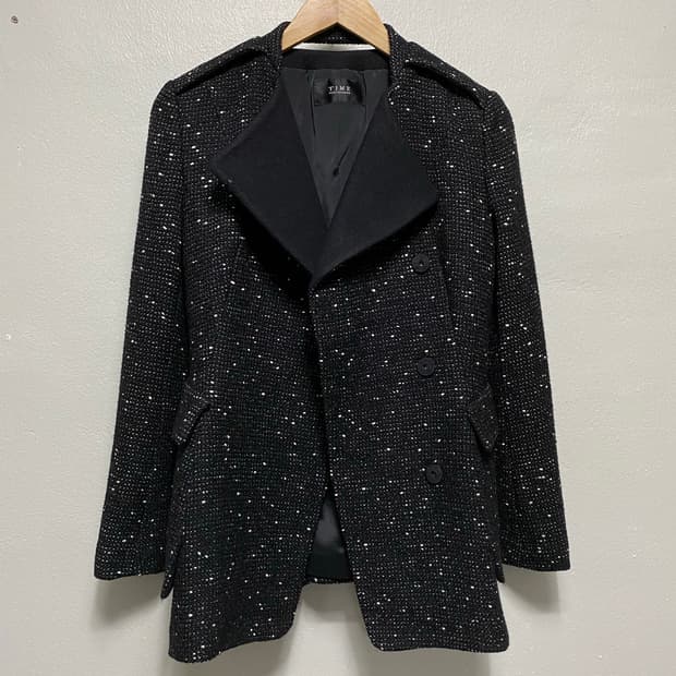 타임 트위드 자켓