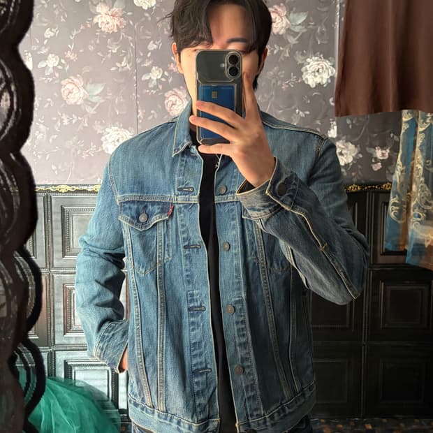 a116) 리바이스 빅E 청자켓