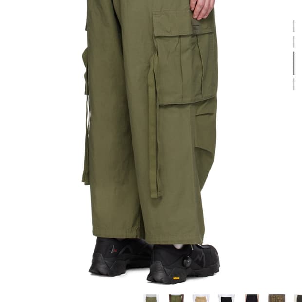 네이버후드 카고 팬츠xl