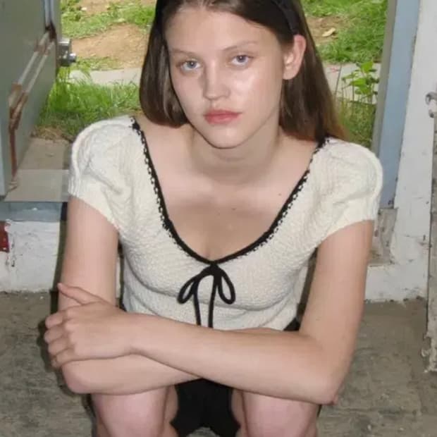 시눈 퍼프 니트 아이보리