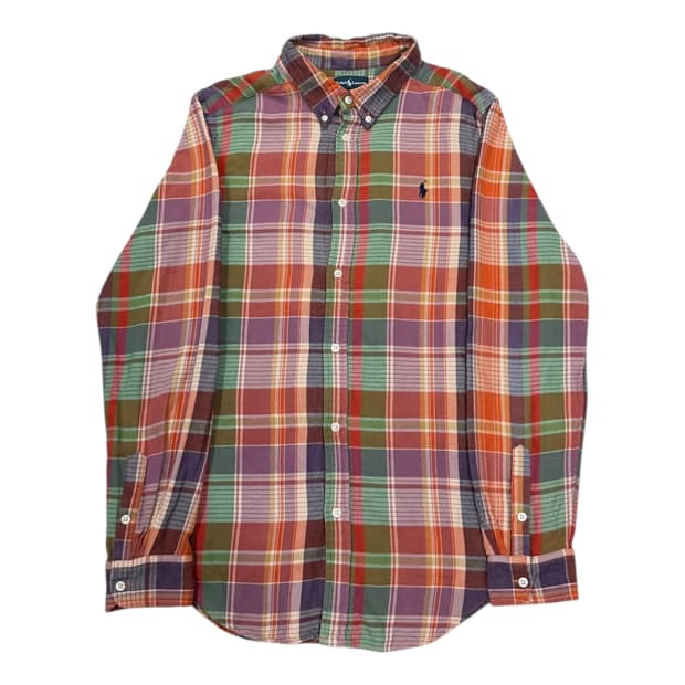 폴로 랄프로렌 체크 셔츠 남방 XL