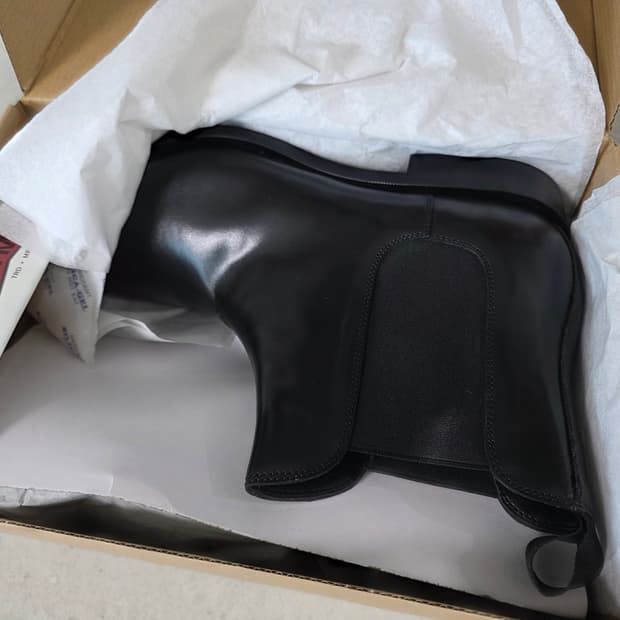 [새상품] 포스트맨 T-2 블랙 첼시 부츠 285