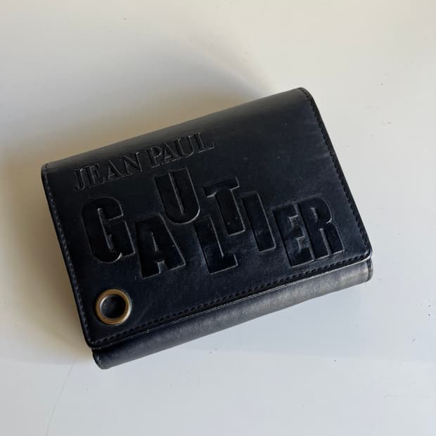 장폴고티에 레더 지갑 