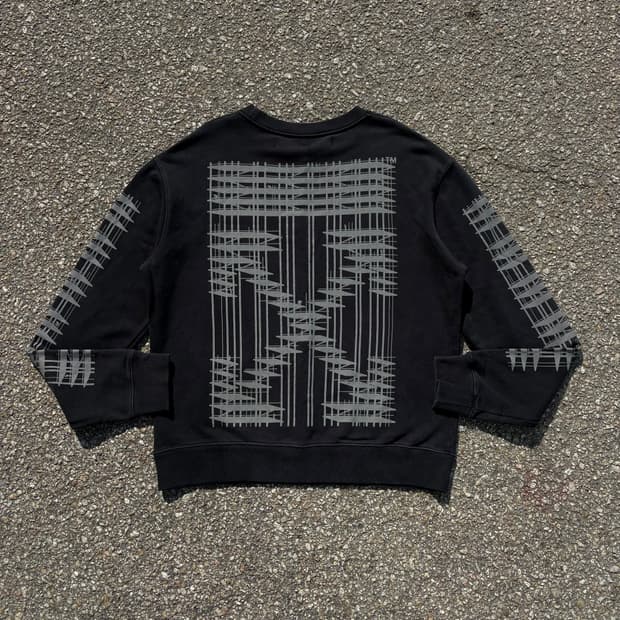 Off White 다이애그널 인더스트리얼 스웻셔츠