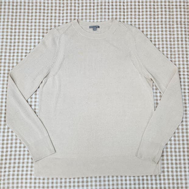 COS 코스 얇은 슬리브 면티 남자100