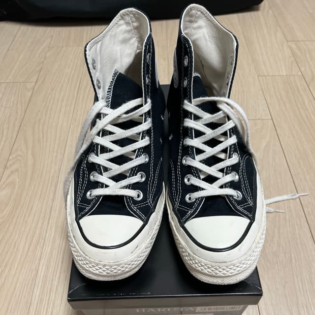 컨버스 척테일러 70 하이 블랙 265