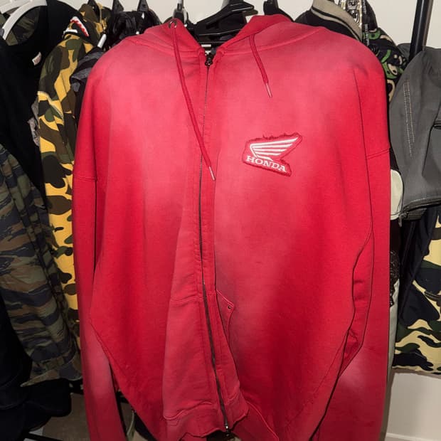HONDA 혼다 후드집업 (새상품) XL