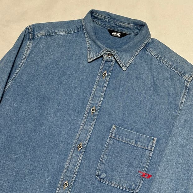 M 디젤 데님 셔츠
