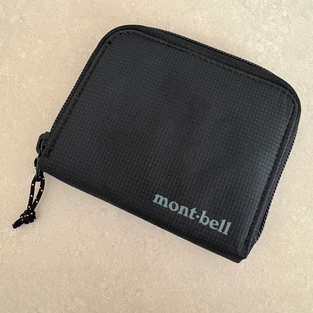 몽벨 카드 지갑 블랙
