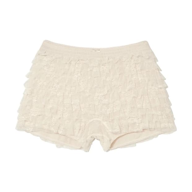 글로니 폴리 레이스 쇼츠