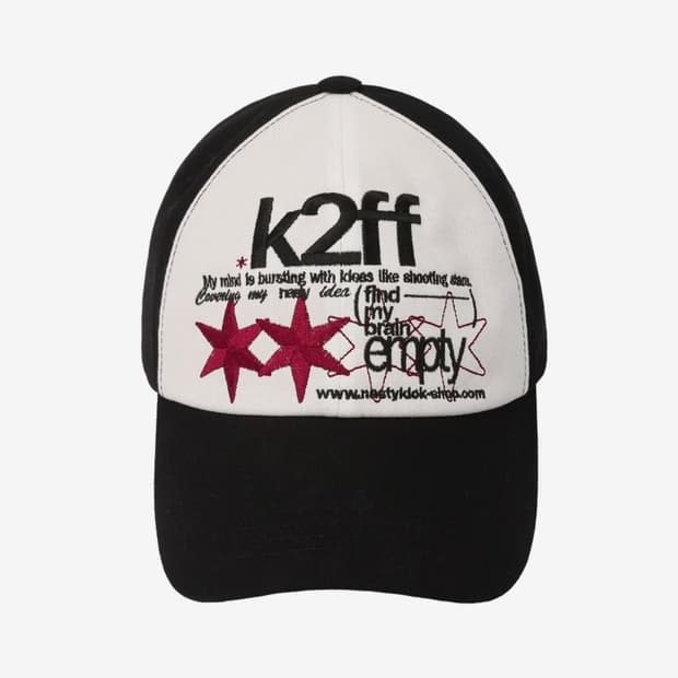 네스티킥 k2ff 엠프티 볼캡 모자