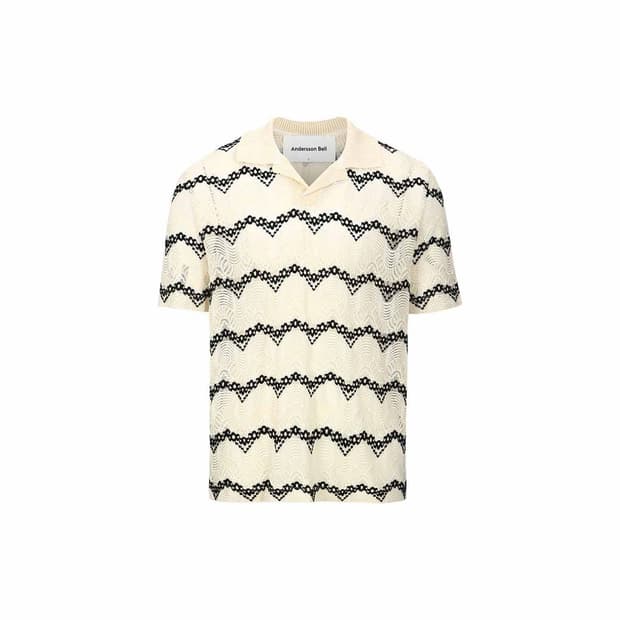 앤더슨벨 마요르카 시어 칼라 니트 atb963m BEIGE L