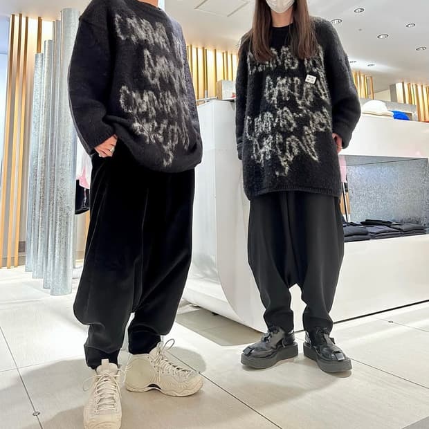 꼼데가르송 옴므플러스 22FW 니트