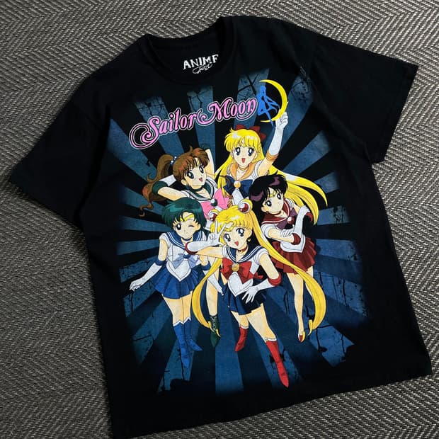 90s USA 빈티지 세일러문 티셔츠y 3872