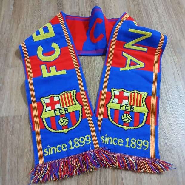 FC바르셀로나 응원 목도리 머플러 타올 바셀