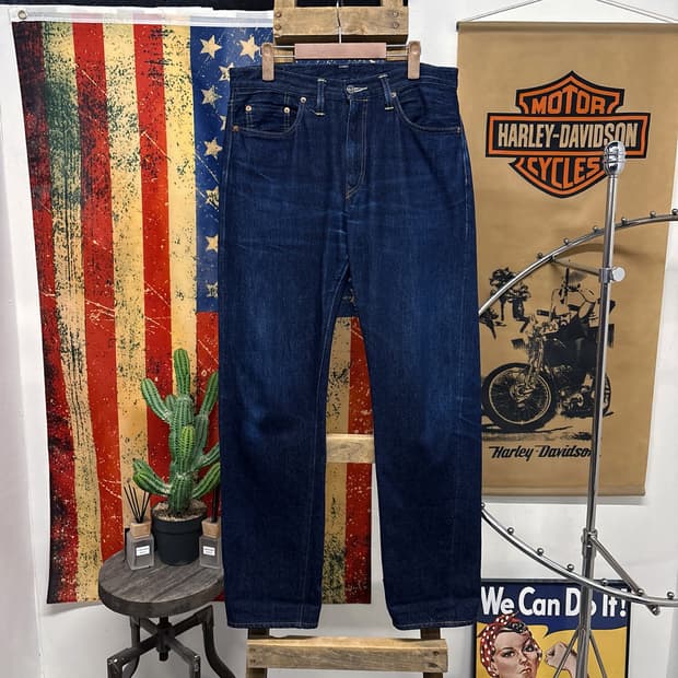 리바이스 LVC 501Z XX 내츄럴 페이딩 셀비지 데님팬츠 N1233