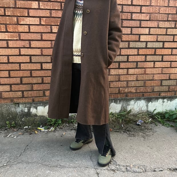 [77] 빈티지 캐시미어 맥코트