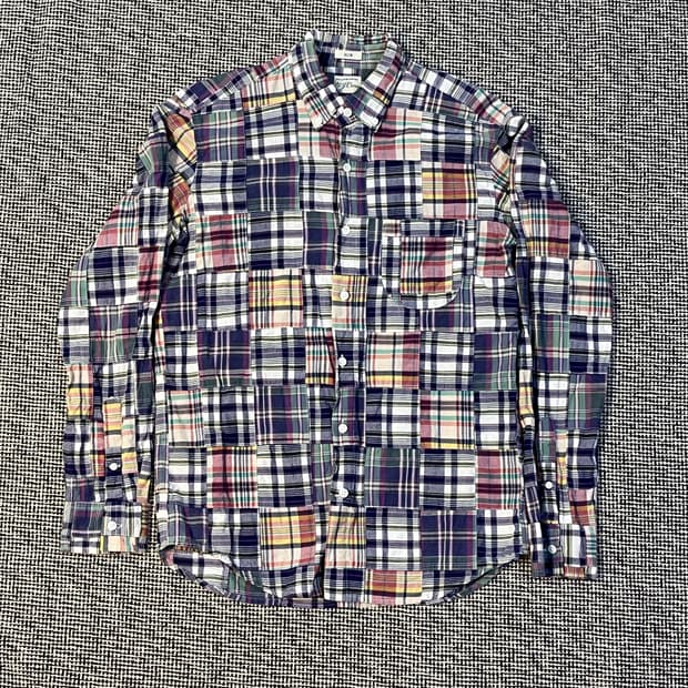 제이크루 패치워크 셔츠