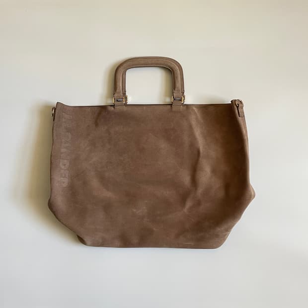 Jilsander 질샌더 스웨이드 토드백