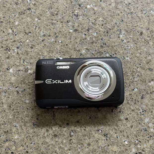 카시오 엑슬림 ex-z550 블랙 (한국어 지원)