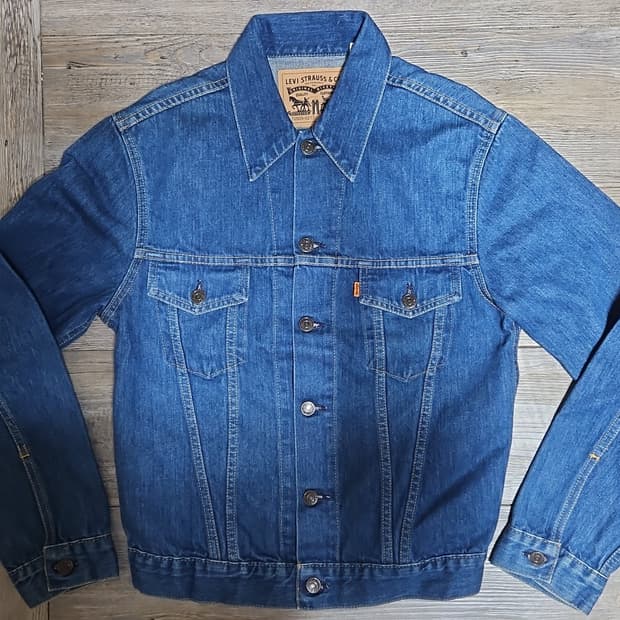 리바이스 LVC 1970's 타입3 트레커 자켓 38 S