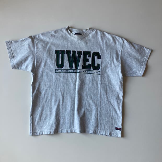 Heavy cotton T-shirt / made in usa
