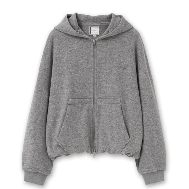 [구매] 우영미 / 25fw 그레이 니티드 후드 집업 46