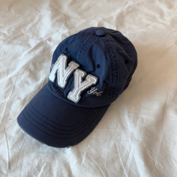 JOE'S NY 빅로고 워시드 볼캡