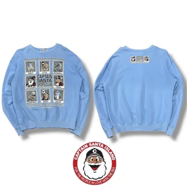 캡틴산타 스웻셔츠 맨투맨 L