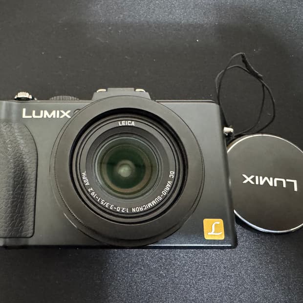 [풀박스, 새상품급] 파나소닉 루믹스 DMC-LX5 블랙디카