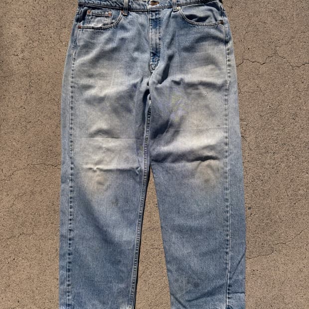 90s 리바이스 565 wide leg