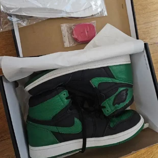 조던1 파인그린 260