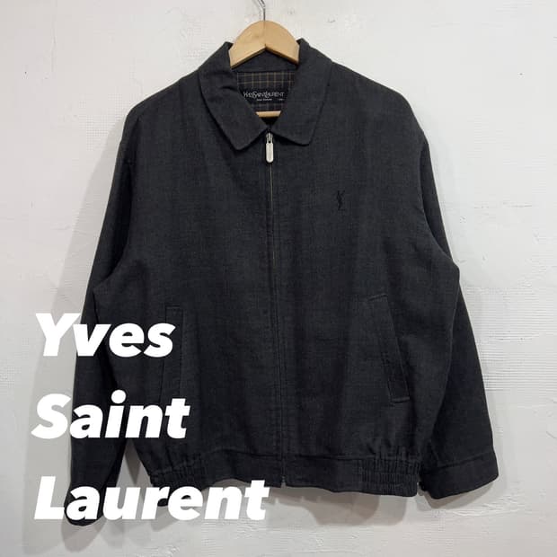 입생로랑 아카이브 울 스윙자켓