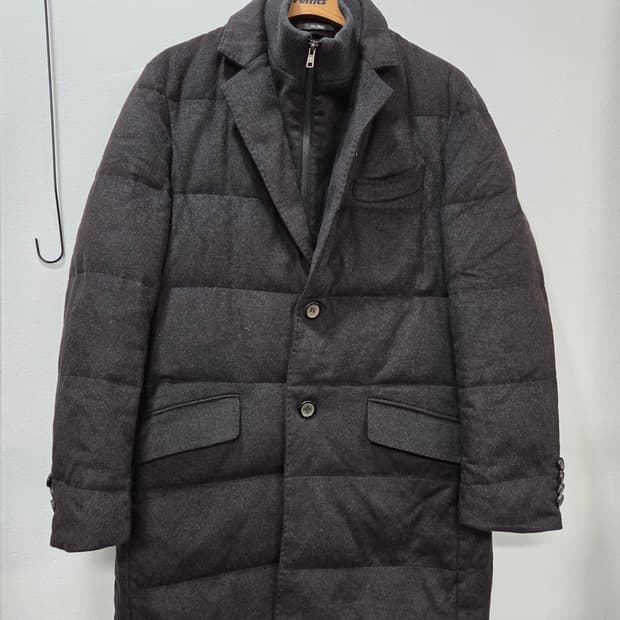 PAL ZILERI 남성 구스다운패딩코트 캐시미어 50프로 46