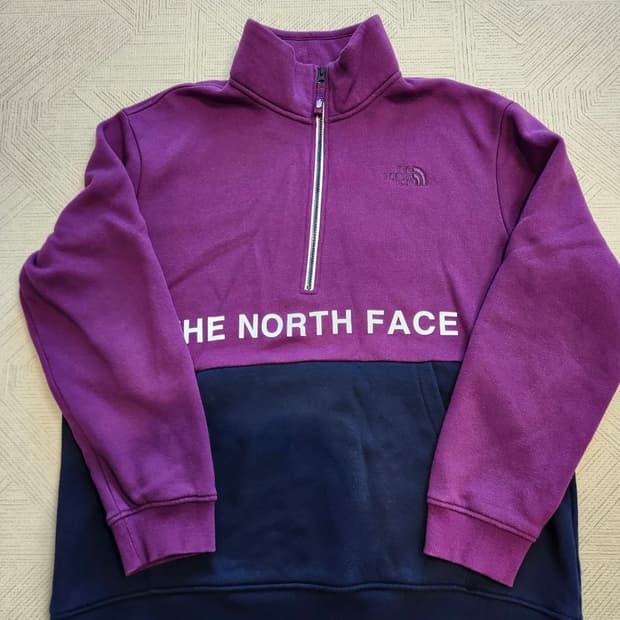 노스페이스 투톤 하프집업