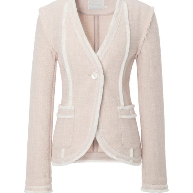 쓰리타임즈 carrie tweed jacket skirt