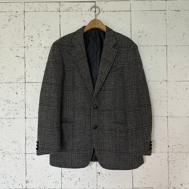 100 닥스 해리스트위드 블레이저