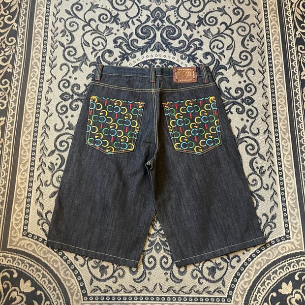 34 COOGI 데님 하프 팬츠/W2380