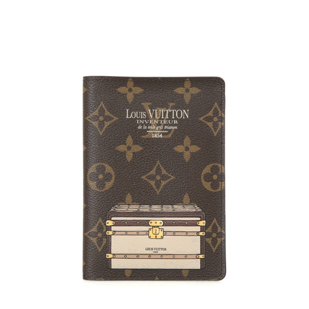 루이비통 모노그램 여권지갑 트렁크 프린팅 모노 패스포트 R20028