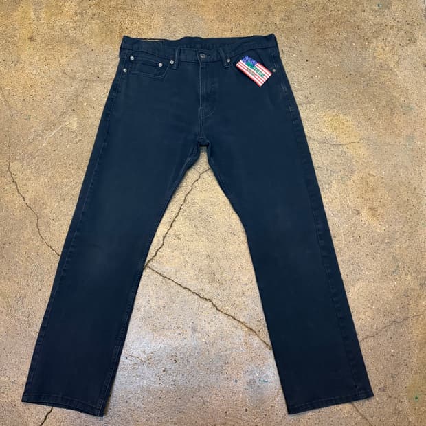 00s 미국 빈티지 리바이스 513 블랙진 청바지