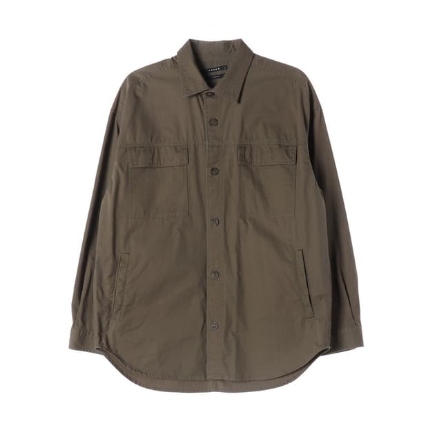 ANDEW 카키 오버핏 셔츠 자켓 XL