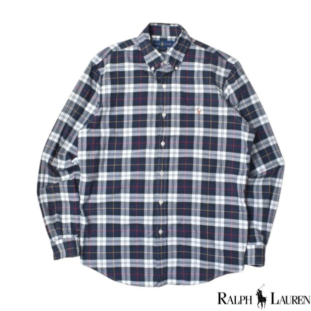 폴로 랄프로렌 체크 셔츠 남방 M N1192