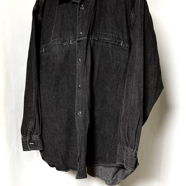 꼼데가르송 99s 빈티지 워시드 데님 셔츠