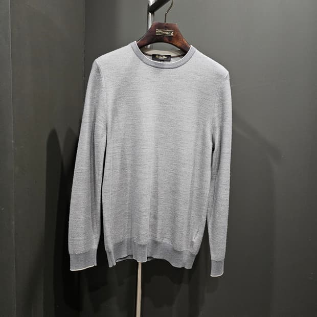 로로피아나 투톤 캐시미어 혼용 니트