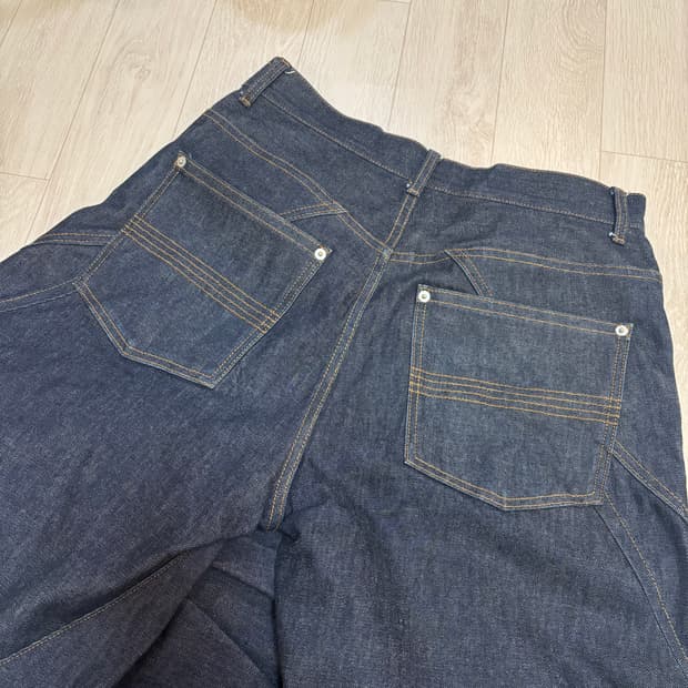 HARE 와이드 청 데님 